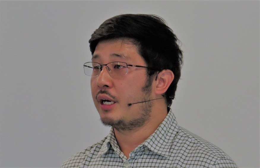 Photo – Daniel Jang speaking